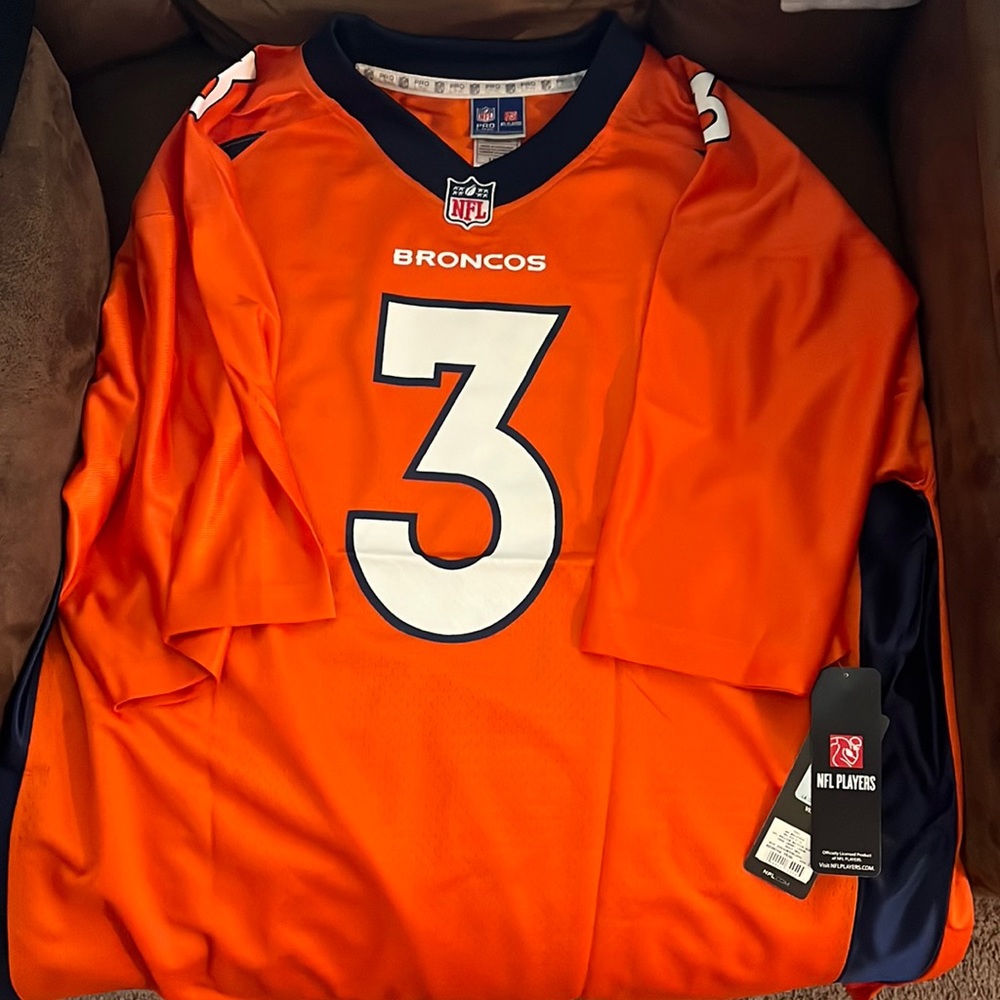Russell Wilson Broncos jersey
